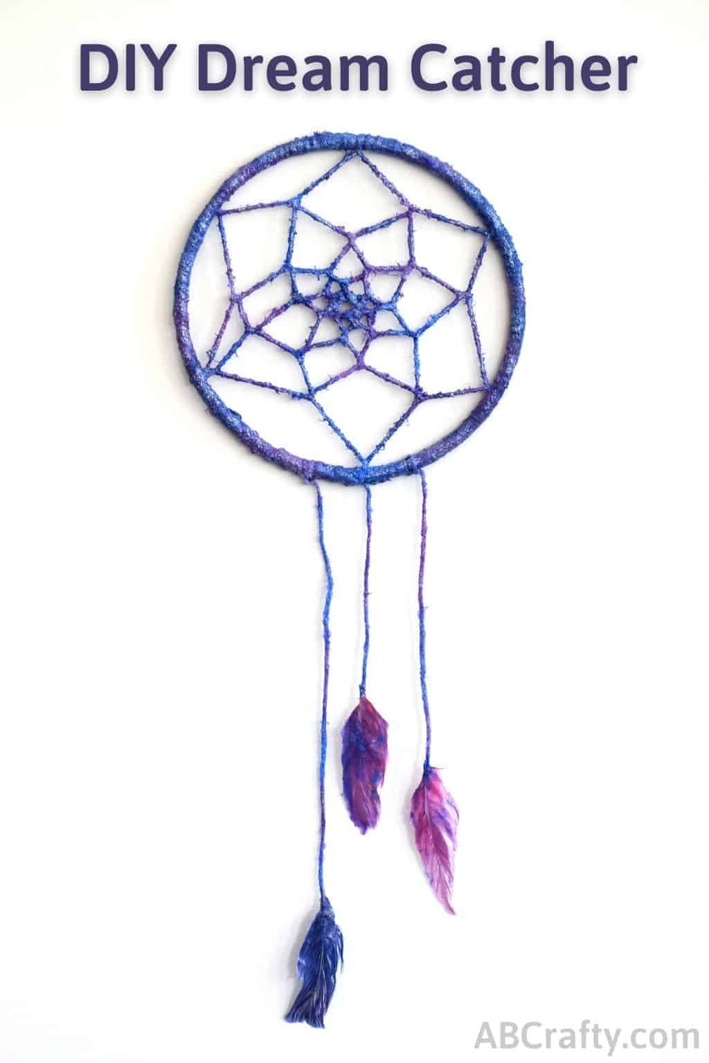 Dream Catcher - Easy to follow instructions to make your own - AB Crafty