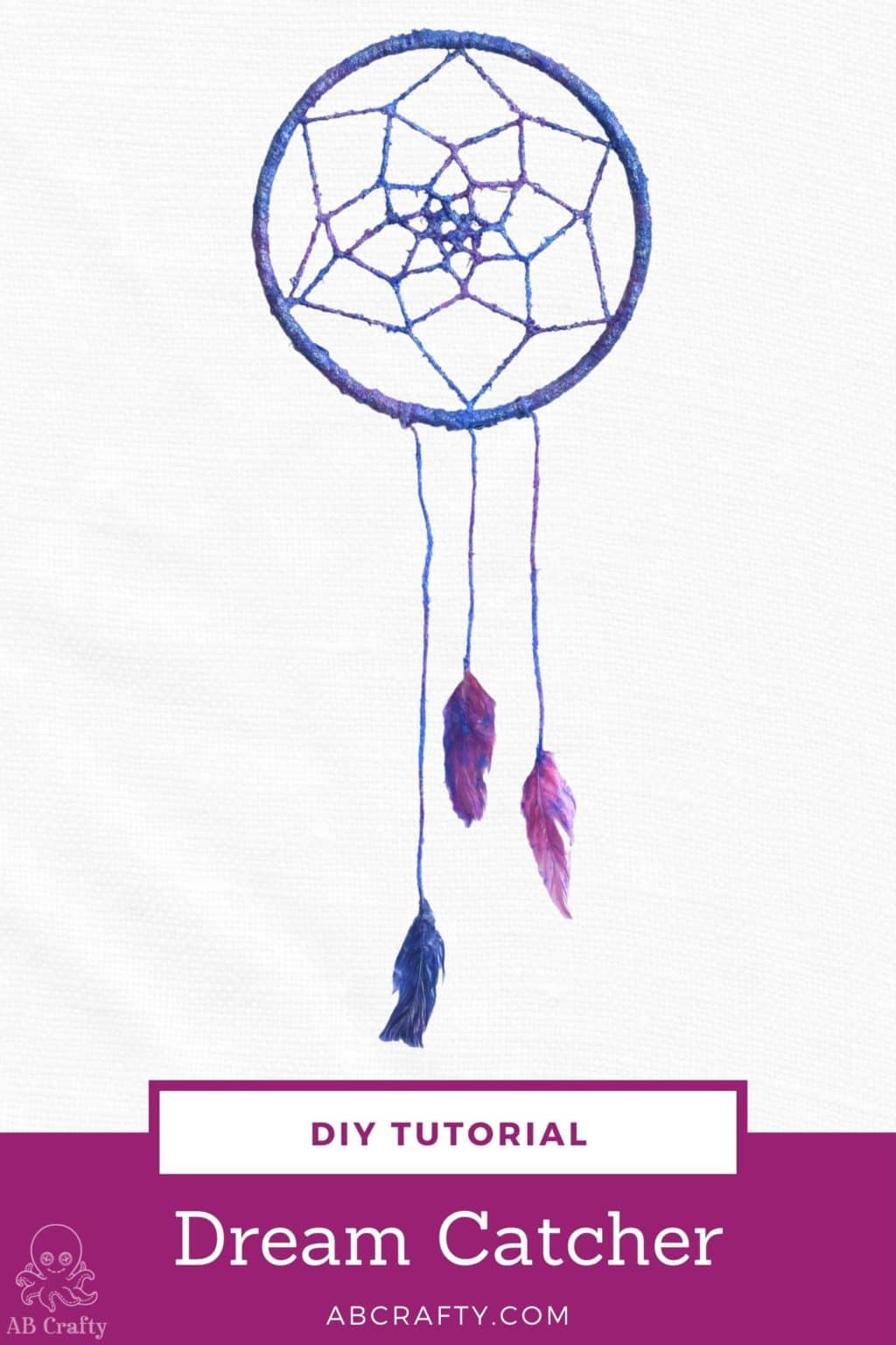 How to draw a dream catcher - B+C Guides