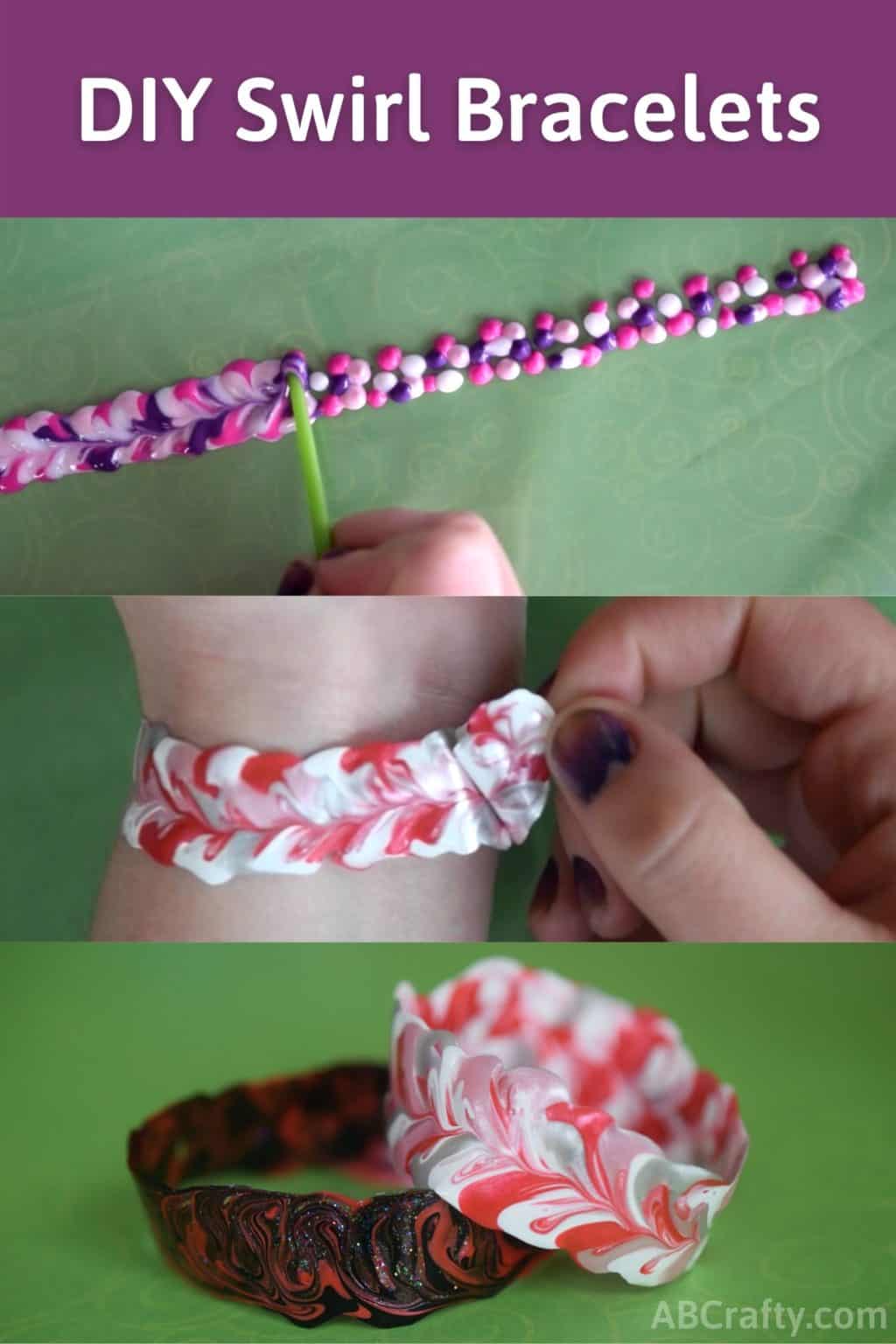 HOW TO MAKE FABRIC BRACELETS | QUICK AND EASY DIY KIDS PROJECT - YouTube
