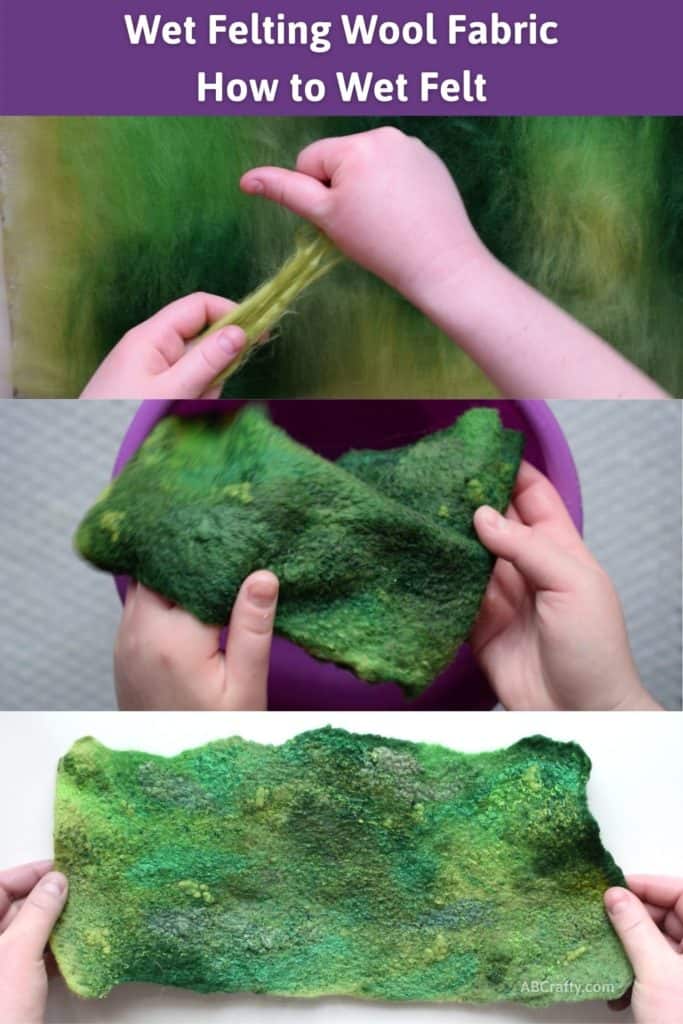 Wet Felting Ultimate Guide - How to Wet Felt - AB Crafty