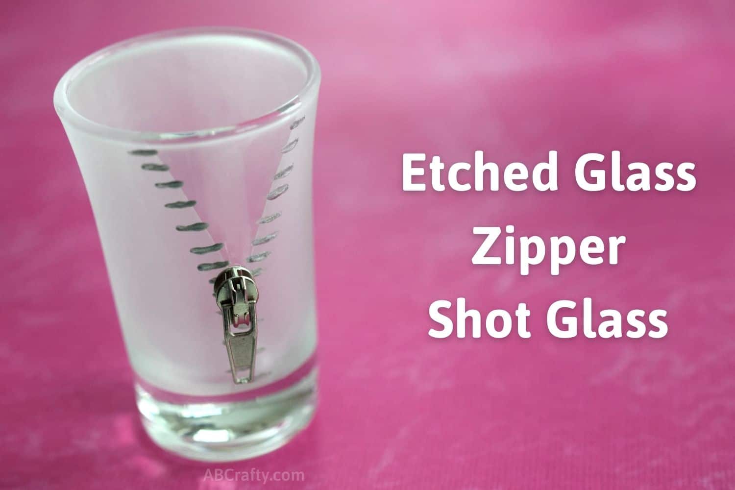 Heart Knot Shot Glass -  - Glass Etching Supplies