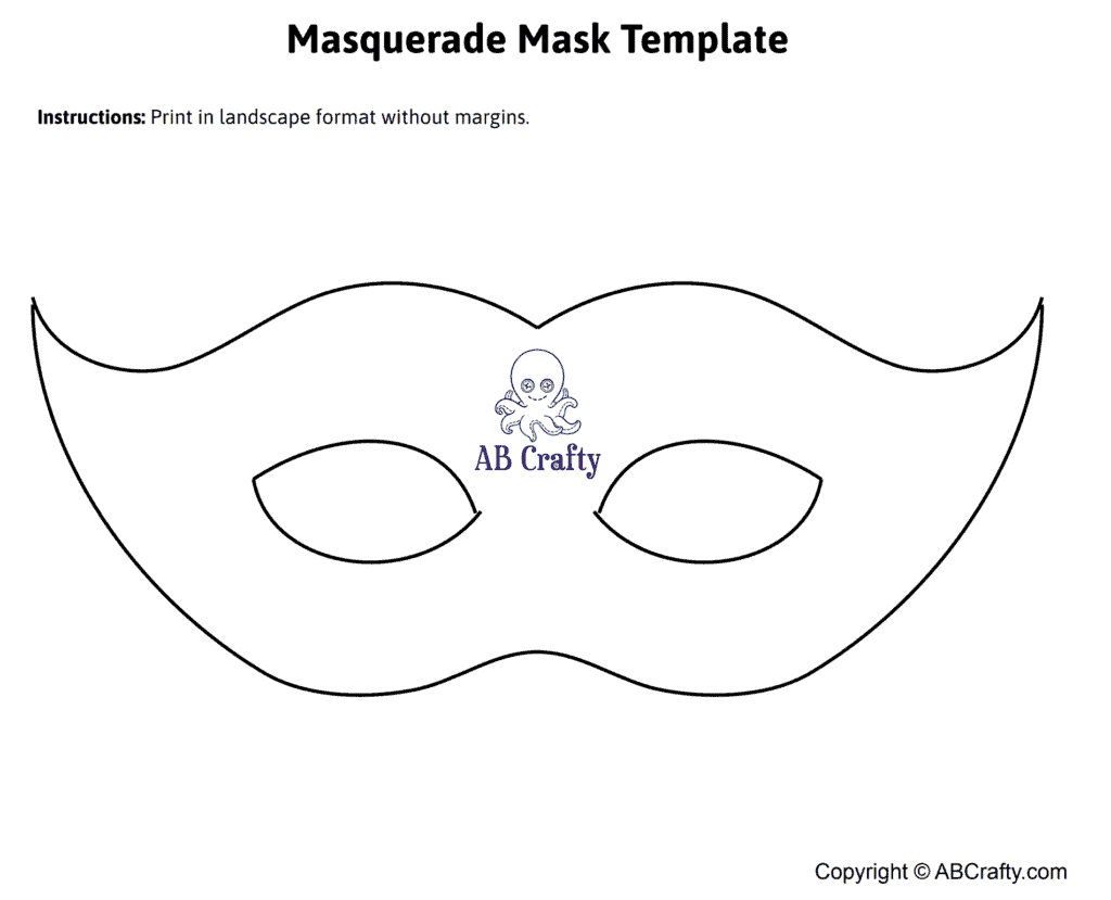 Printable Masquerade Mask Template Printable Word Searches Images And