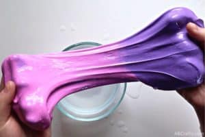 Color Changing Slime - Quick and Easy Recipe - AB Crafty