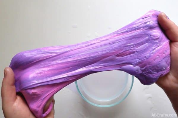 Color Changing Slime - Quick and Easy Recipe - AB Crafty