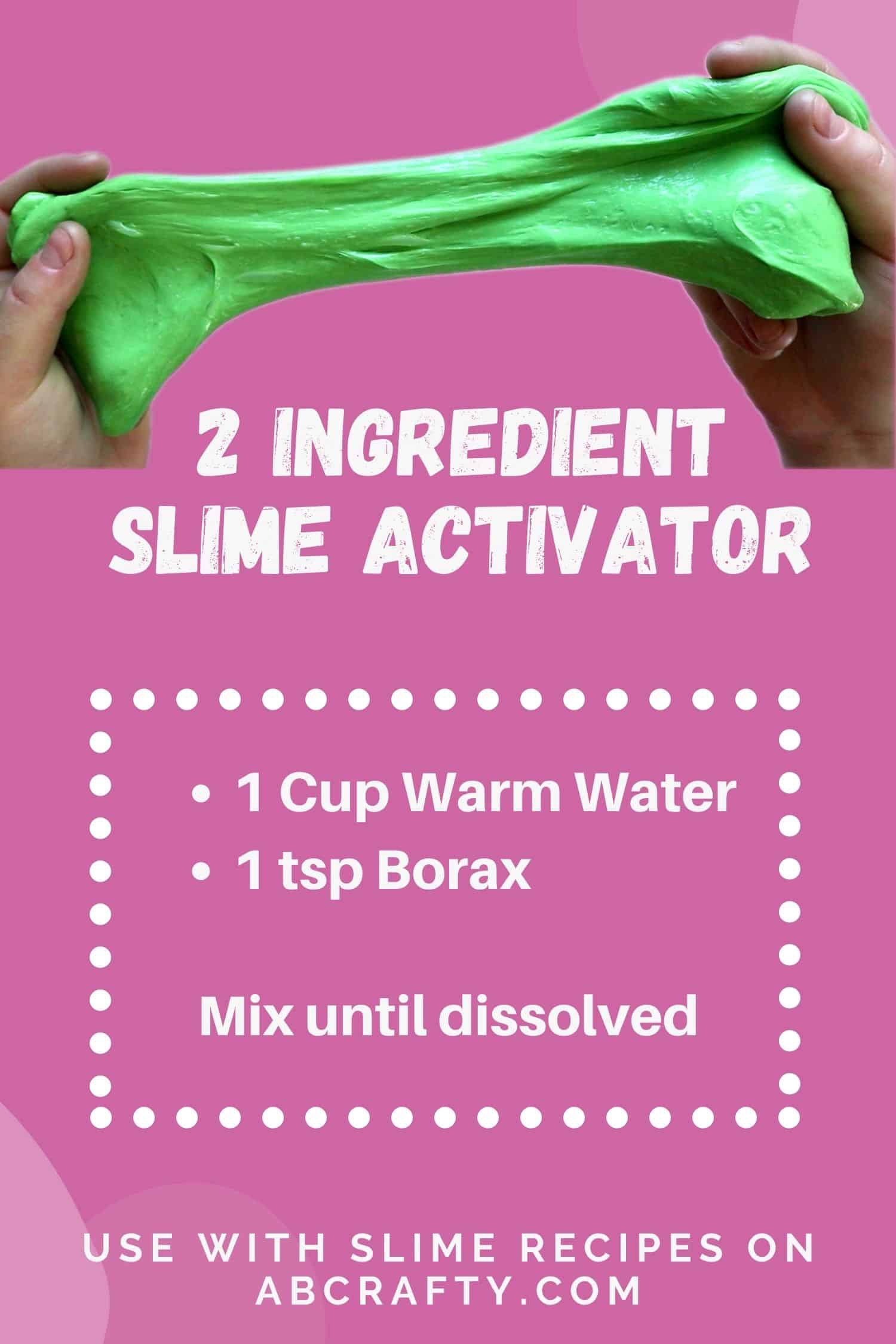 How to make Slime with Borax  Slime recipe, Slime, Borax slime