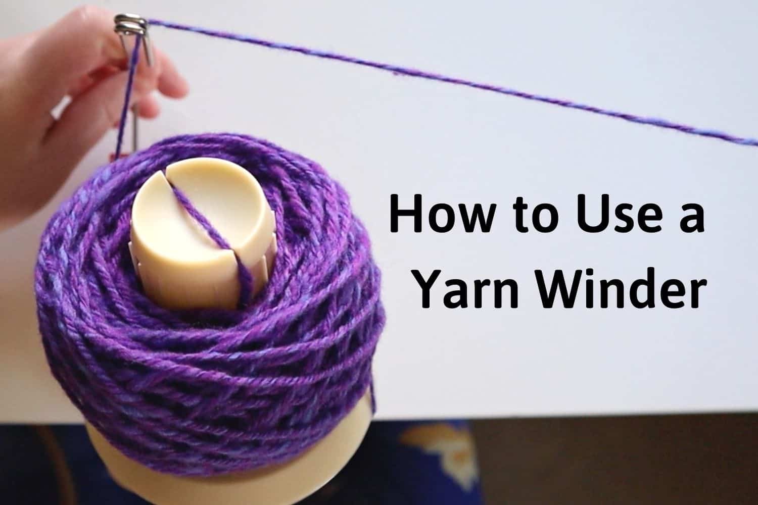 One Trick to Turn Any Yarn Into a Center-Pull Ball
