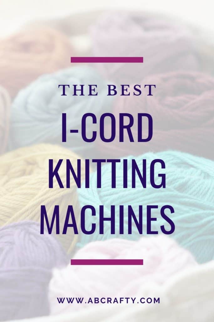 I-Cord on the Knitting Machine