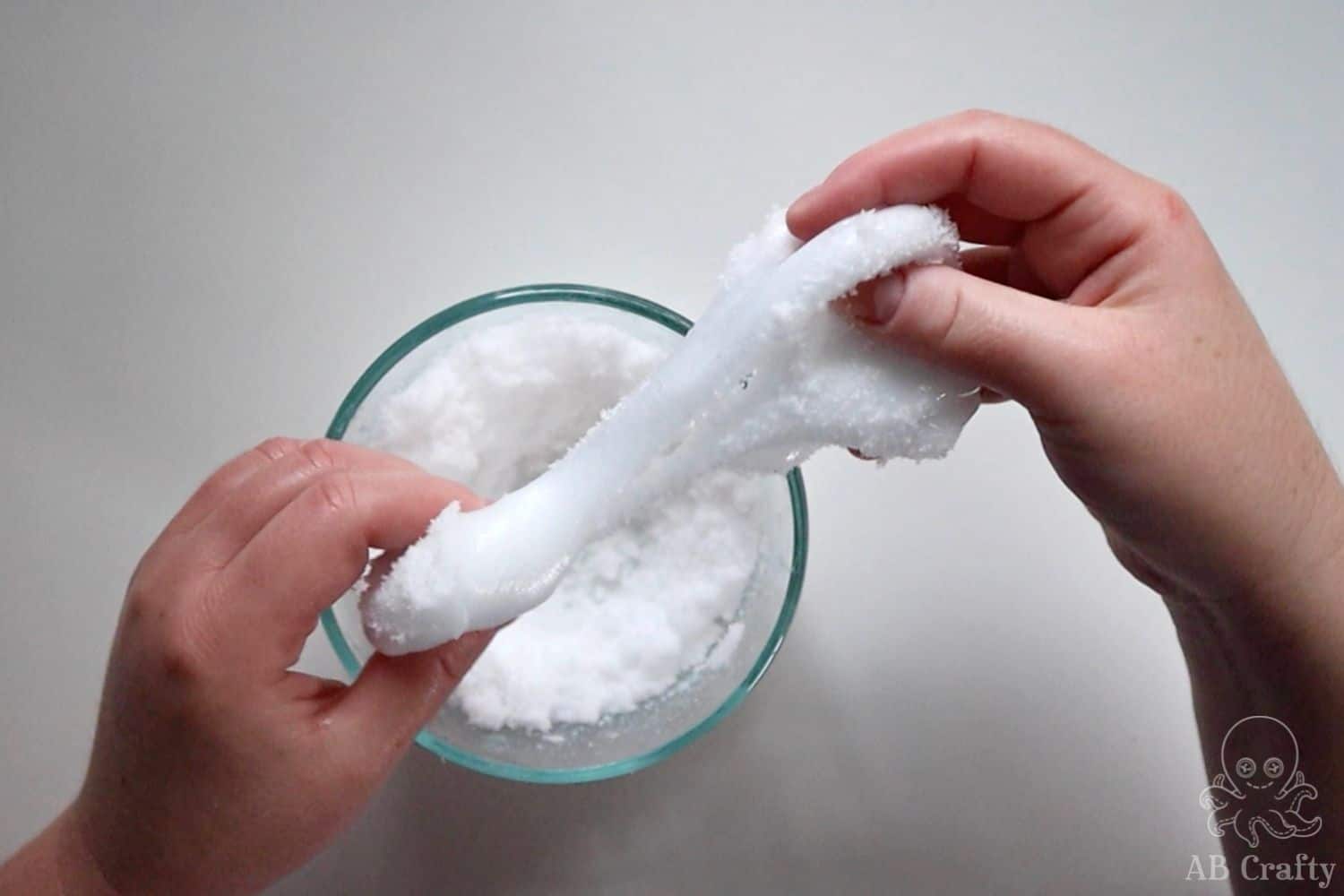 How to Make Homemade Instant Snow