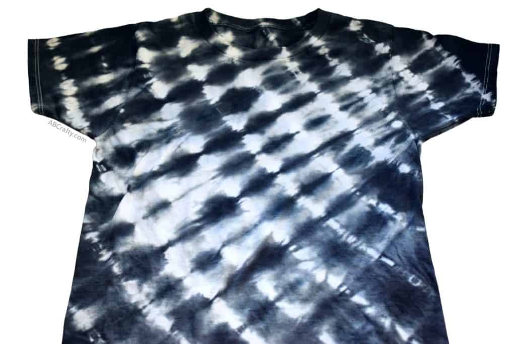 Blue, grey and blacktie dye shirt by