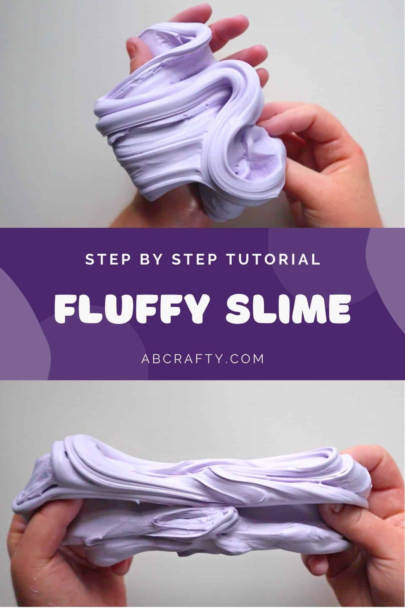 Fluffy Slime - How to Easily Make Fluffy Slime - AB Crafty