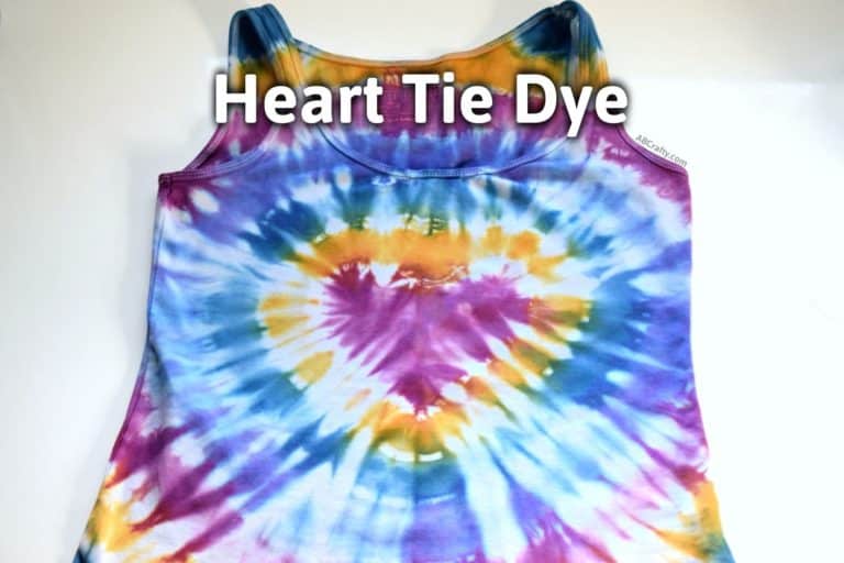 Star Tie Dye Design - Easily Make a Tie Dye Star Pattern - AB Crafty