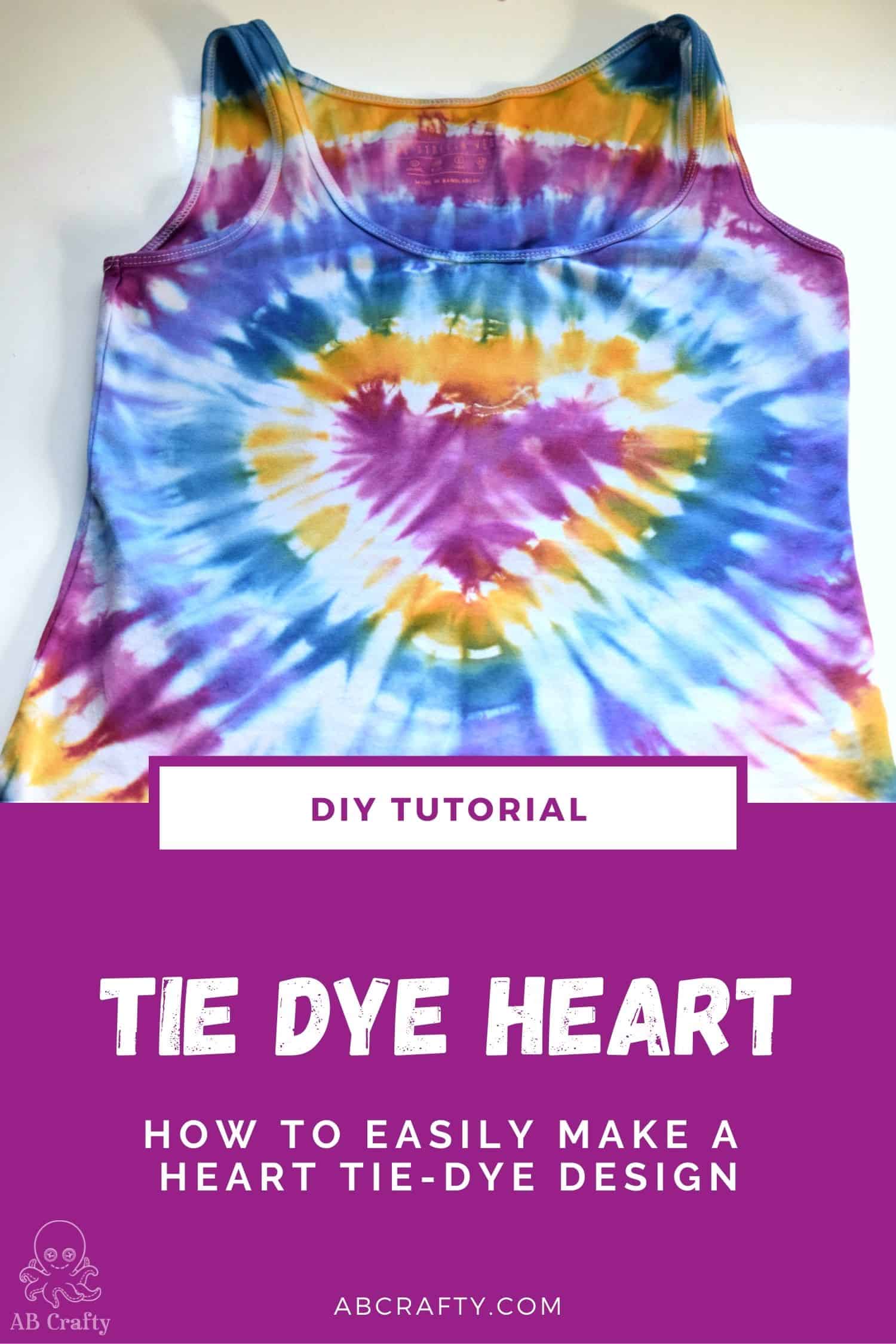 Tie Dye Shirts - How to Easily Tie Dye Shirts at Home - AB Crafty