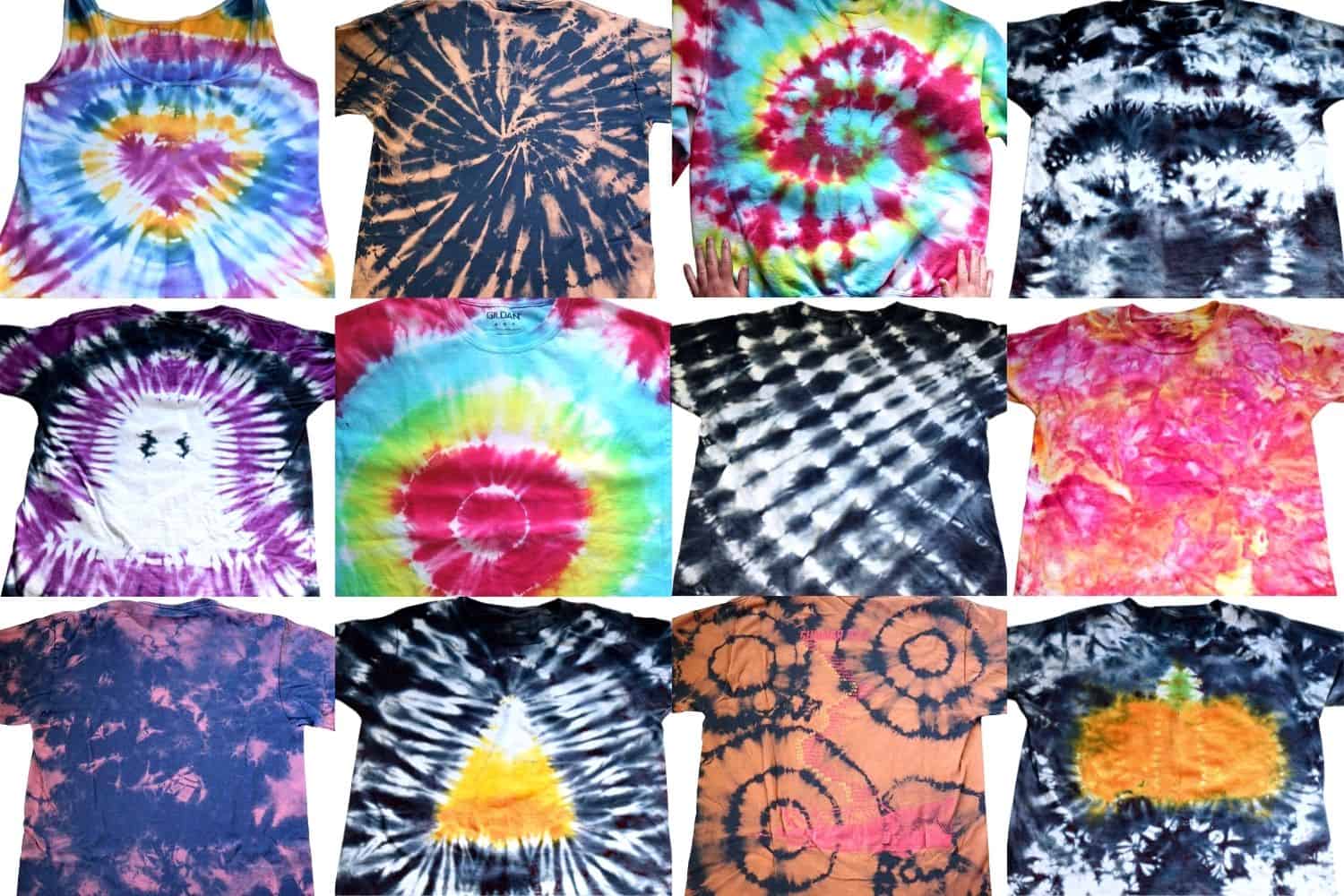 Watch and learn how to tie-dye swirling colours onto your bags and