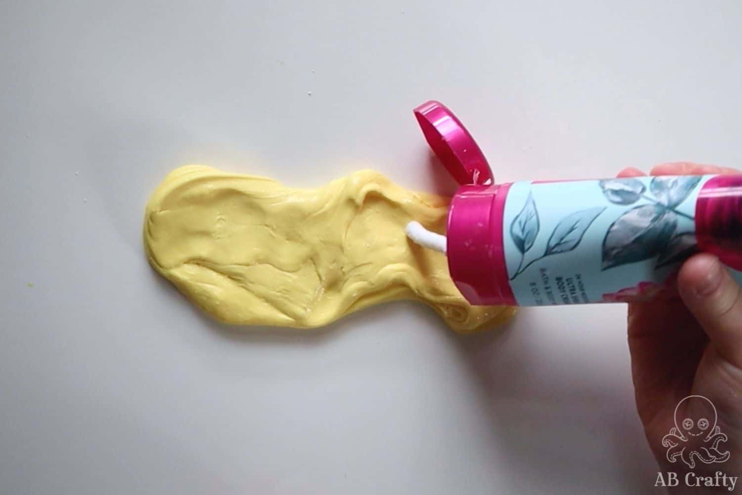 Butter Slime How to Easily Make Butter Slime AB Crafty