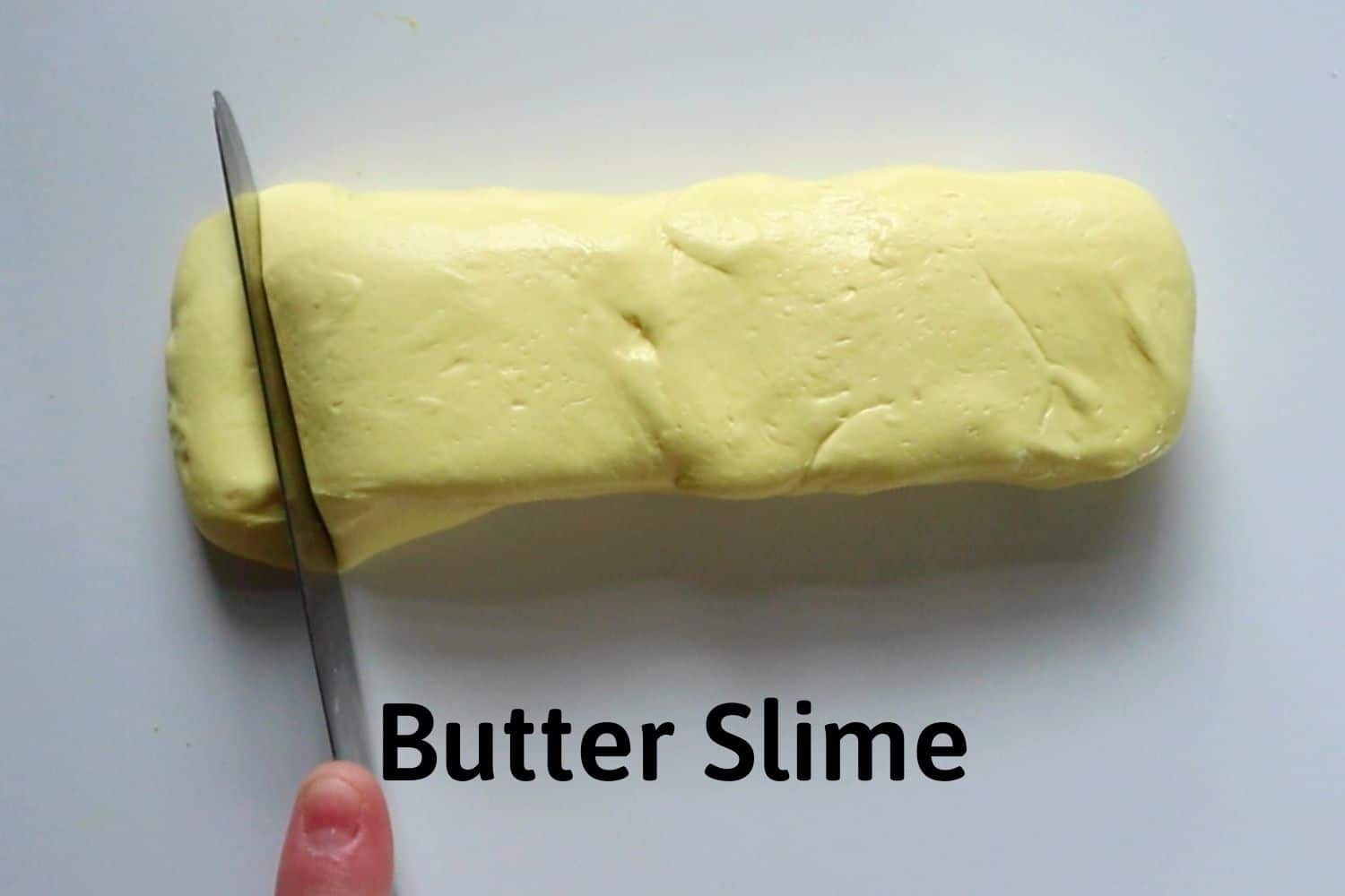 How to Make Butter Slime for Kids