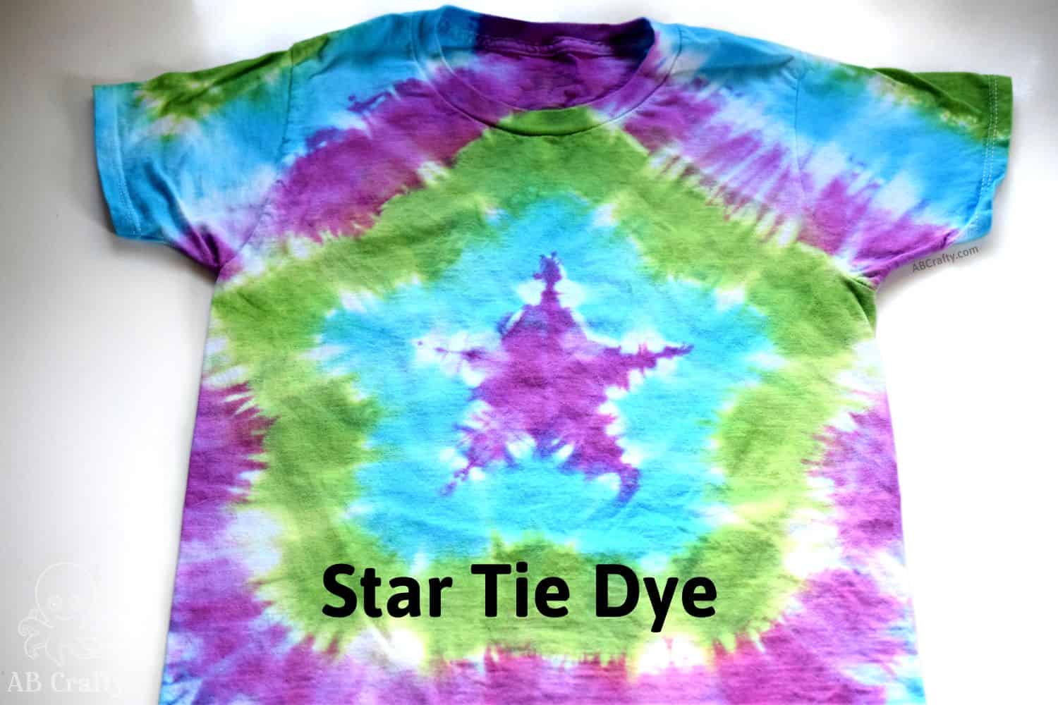 Tie Dye Sweatshirt - How to Tie Dye a Sweatshirt at Home - AB Crafty