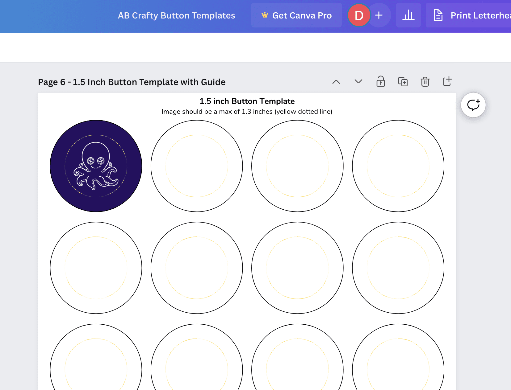 Button Maker Template