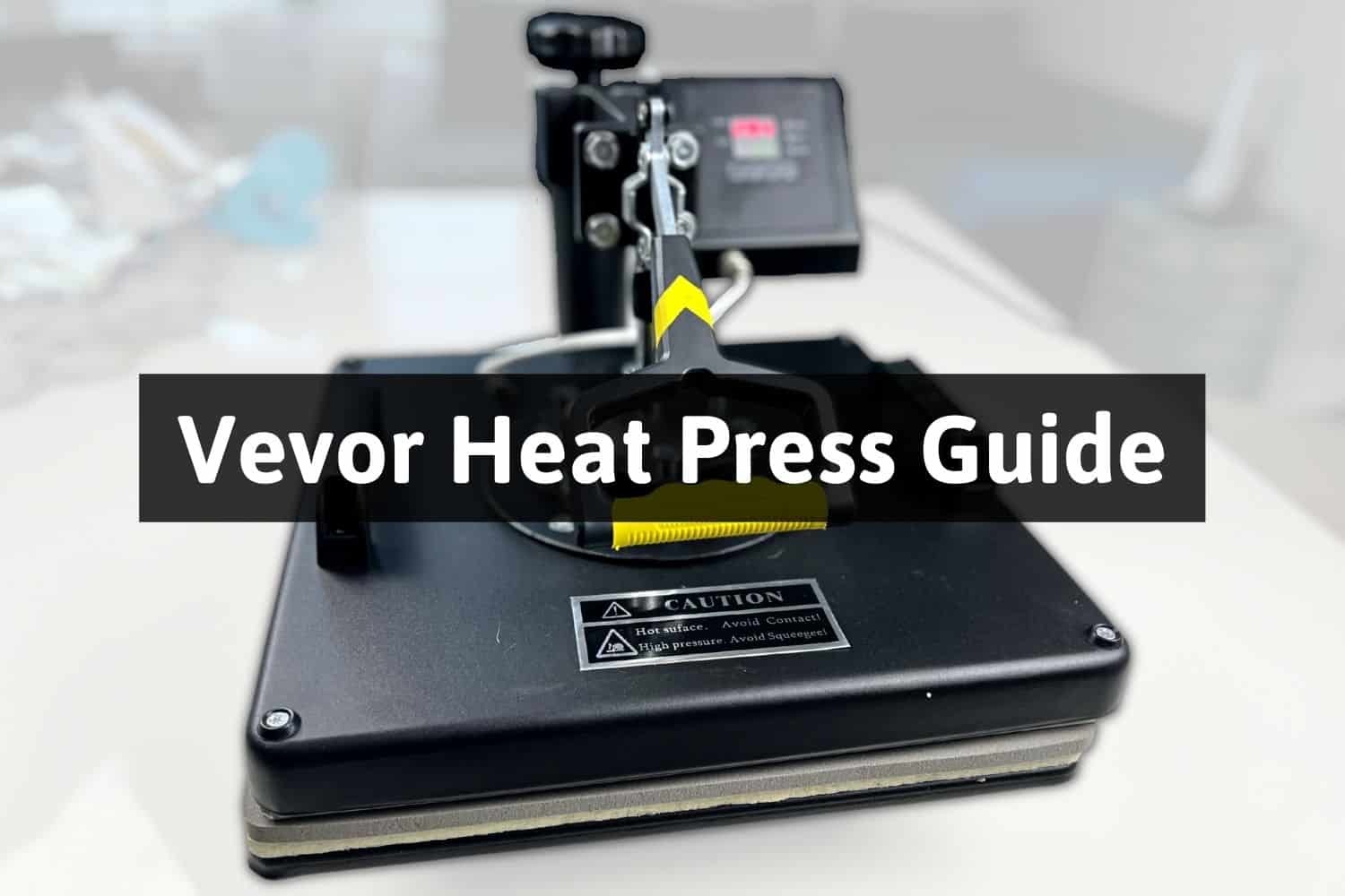 VEVOR Heat Press Machine Sublimation Machine 12 x 15 inch Red 5 in 1 Heat Press