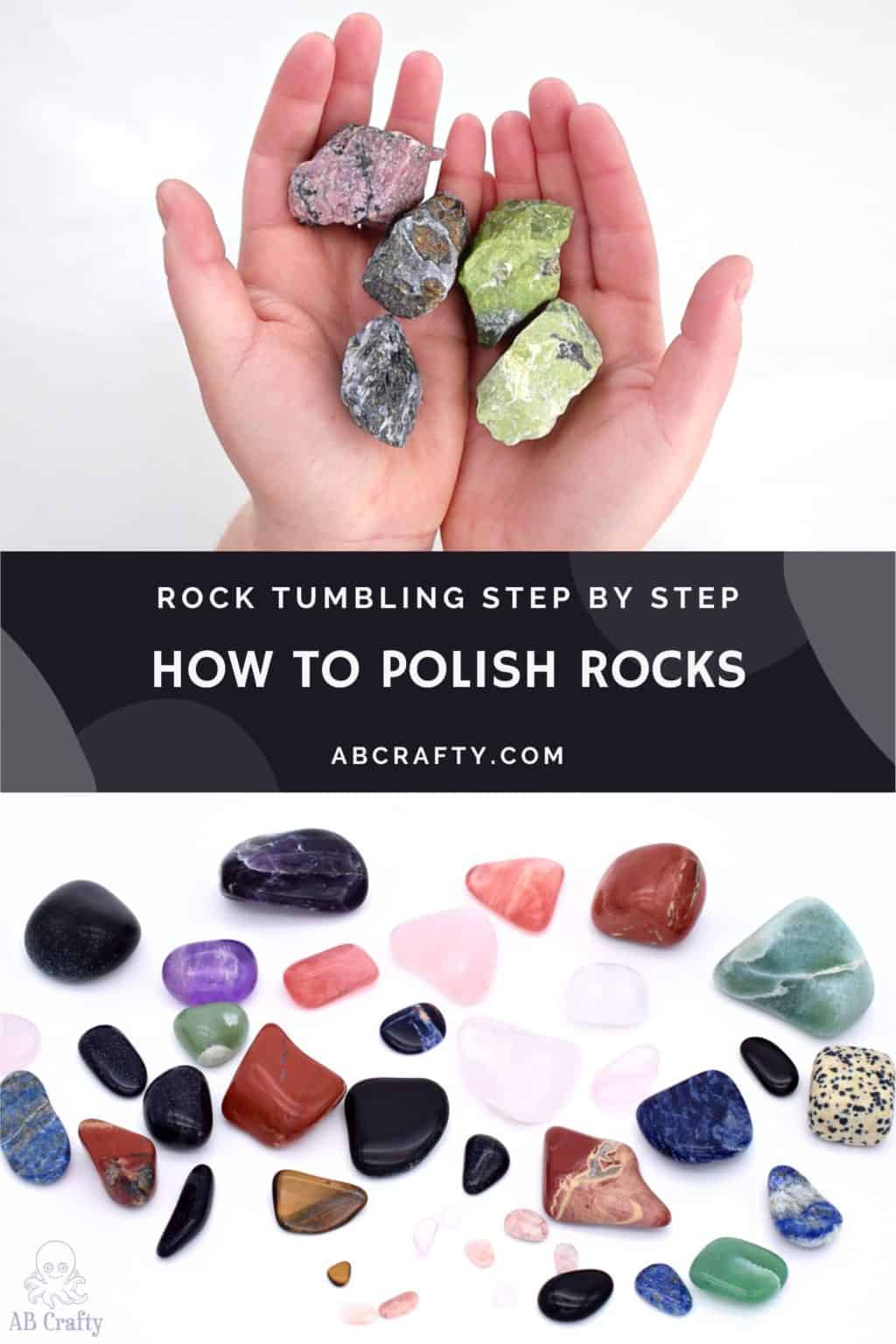 How to Polish Rocks with a Rock Tumbler - The Crafty Blog Stalker