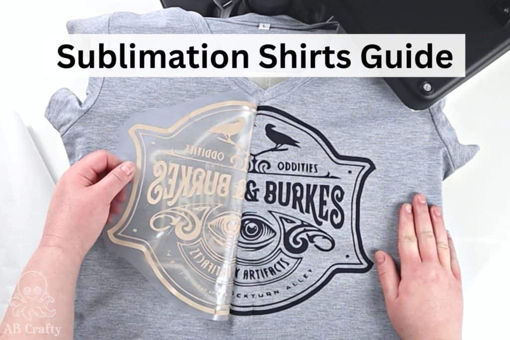 Sublimation T Shirts for Beginners - Full Process Start to Finish