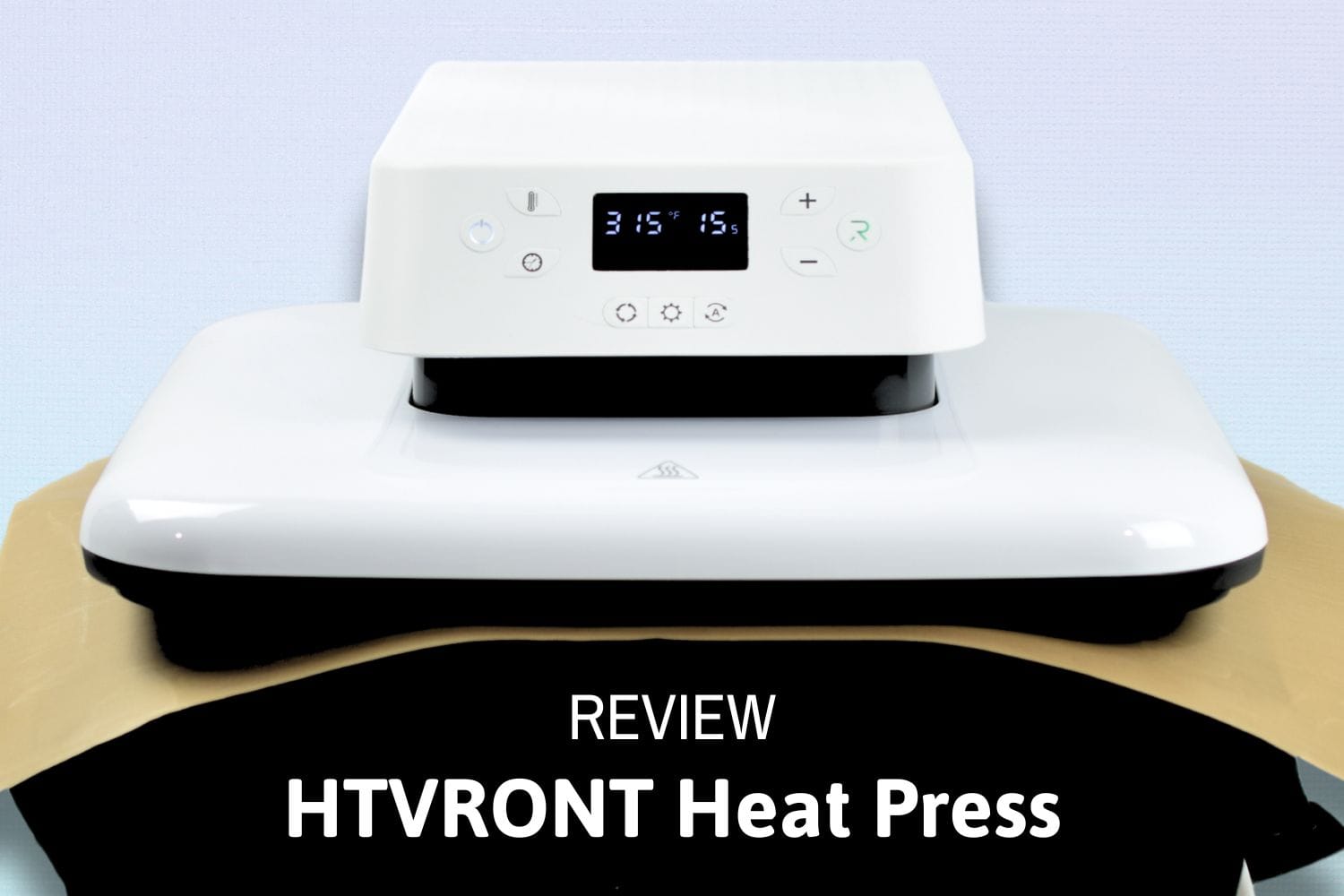 HTVRont Heat Press Review - Tastefully Frugal
